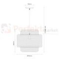 Lampa wisząca boho bambus HESTIA 40cm 1xE27 Milagro ML1809 - 5