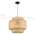 Lampa wisząca boho bambus HESTIA 40cm 1xE27 Milagro ML1809 - 6