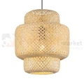 Lampa wisząca boho bambus HESTIA 30cm 1xE27 Milagro ML1808