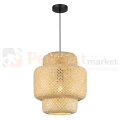 Lampa wisząca boho bambus HESTIA 30cm 1xE27 Milagro ML1808 - 2