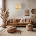 Lampa wisząca boho bambus HESTIA 30cm 1xE27 Milagro ML1808 - 3