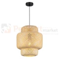 Lampa wisząca boho bambus HESTIA 30cm 1xE27 Milagro ML1808 - 6