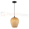 Lampa wisząca boho bambus ALMA 1xE27 Milagro ML1807