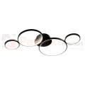 Lampa sufitowa LED ringi koła czarna UNIVERSE 30W 4000K Milagro ML1047