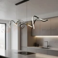 Lampa wisząca LED spiralna czarno złota nowoczesna COLIA 55W 4000K Milagro ML1182 - 4