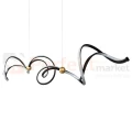 Lampa wisząca LED spiralna czarno złota nowoczesna COLIA 55W 4000K Milagro ML1182 - 8