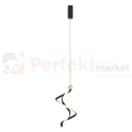 Lampa wisząca LED spiralna nowoczesna czarno złota COLIA 19W 4000K Milagro ML1181 - 2