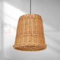 Lampa wisząca boho VIMINI NATURAL WOOD 1xE27 Milagro MLP7990