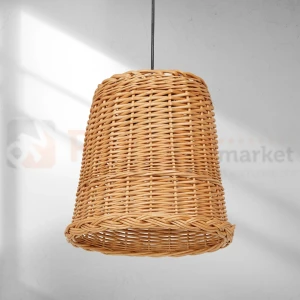 Lampa wisząca boho VIMINI NATURAL WOOD 1xE27 Milagro MLP7990