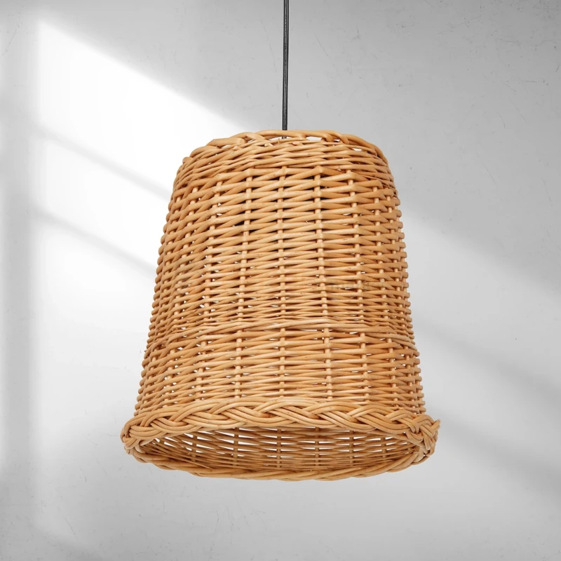 Lampa wisząca boho VIMINI NATURAL WOOD 1xE27 Milagro MLP7990 - 7