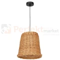 Lampa wisząca boho VIMINI NATURAL WOOD 1xE27 Milagro MLP7990 - 7