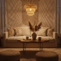Lampa wisząca boho naturalna Tulum 1xE27 Milagro ML2586 - 3