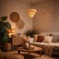 Lampa wisząca boho naturalna Tulum 1xE27 Milagro ML2586 - 4