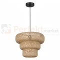 Lampa wisząca boho naturalna Tulum 1xE27 Milagro ML2586 - 5