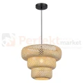 Lampa wisząca boho naturalna Tulum 1xE27 Milagro ML2586 - 6