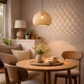 Lampa wisząca boho bambus Petra 1xE27 ML2585 Milagro - 4