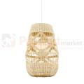 Lampa wisząca rattan ARONA NATURAL 1xG9 25cm Milagro ML0352