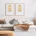 Lampa wisząca rattan ARONA NATURAL 1xG9 25cm Milagro ML0352 - 4