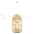 Lampa wisząca boho rattanowa ARONA NATURAL 1xE14 40cm Milagro ML0353