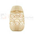 Lampa wisząca boho rattanowa ARONA NATURAL 1xE14 40cm Milagro ML0353 - 2