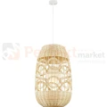 Lampa wisząca boho rattanowa ARONA NATURAL 1xE14 40cm Milagro ML0353 - 6
