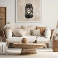 Lampa wisząca boho rattanowa ARONA czarna 1xE14 40cm Milagro ML0355 - 3