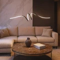 Lampa wisząca LED spiralna wstążka czarna LOOP 28W 4000K Milagro ML1577 - 3