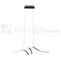 Lampa wisząca LED spiralna wstążka czarna LOOP 28W 4000K Milagro ML1577 - 9