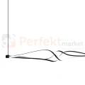 Lampa wisząca LED spiralna czarna TWISTER 56W 4000K Milagro ML1189 - 2