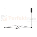 Lampa wisząca LED spiralna czarna TWISTER 56W 4000K Milagro ML1189 - 6