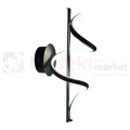 Kinkiet  LED spiralny nowoczesny czarny TWIST 12W 4000K ML1058 Milagro