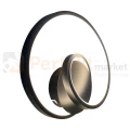 Kinkiet LED okrągły spiralny czarny Lucero 13W 4000K Milagro ML1049 - 2