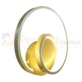 Kinkiet nowoczesny spiralny LED złoty Lucero 13W 4000K ML1050 Milagro - 11