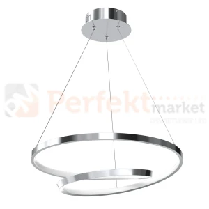 Lampa wisząca LED spiralna LUCERO CHROME 48W LED ML7949 (ML7949)