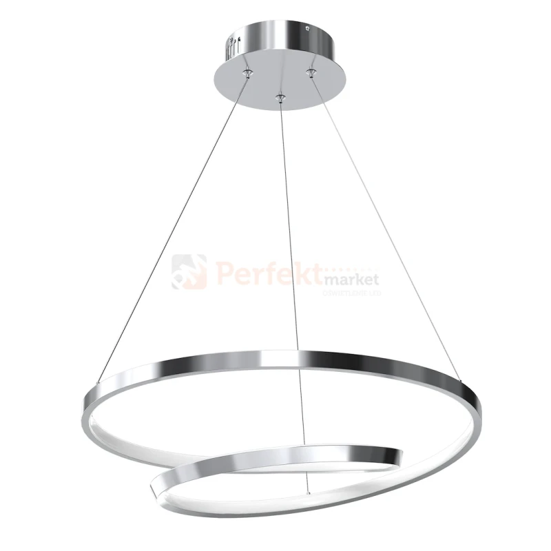 Lampa wisząca LED spiralna LUCERO CHROME 48W LED ML7949 (ML7949) - 8