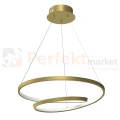 Lampa wisząca spiralna LED złota LUCERO GOLD 48W LED ML7950