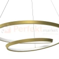 Lampa wisząca spiralna LED złota LUCERO GOLD 48W LED ML7950 - 2