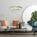 Lampa wisząca spiralna LED złota LUCERO GOLD 48W LED ML7950 - 4