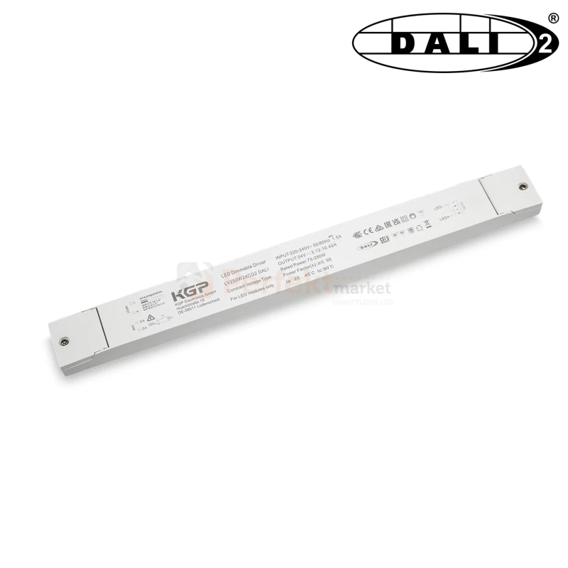 zasilacz led dali dt6 dali-2 24v 250W KGP wymiary perfektmarket olsztyn.webp