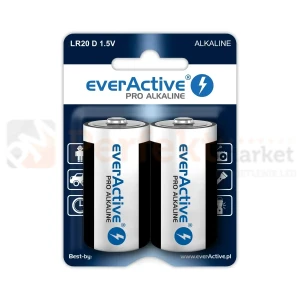 Baterie D/LR20 Pro Alkaline - blister 2 sztuki