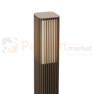 Lampa ogrodowa stojąca słupek ASTRID 3000K ściemnialny 85cm IP65 szary beżowy Norlys 2212GB