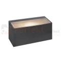 Norlys oprawa ścienna elewacyjna Asker 8,8W 312lm 3000K IP65 grafitowa 1510GR on2.webp