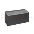 Norlys oprawa ścienna elewacyjna Asker 8,8W 312lm 3000K IP65 grafitowa 1510GR off3.webp