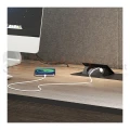 Gniazdo meblowe otwierane ZOEBOX 1x230V + 1xUSB-A + 1xUSB-C z ładowarką indukcyjną czarne perfekt market olsztyn