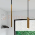 Lampa wisząca PASTELO złota tuba rurka 1xG9 SL.1170 Sollux Lighting - 7