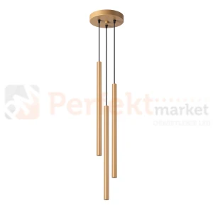 Lampa wisząca PASTELO złota 3xG9 SL.1172 Sollux Lighting
