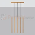 Lampa wisząca PASTELO złota 5xG9 SL.1173 Sollux Lighting - 3