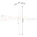 Kinkiet ścienny PASTELO złoty 2xG9 SL.1179 Sollux Lighting - 5