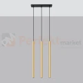 Lampa wisząca PASTELO złoty połysk 3xG9 SL.1196 Sollux Lighting