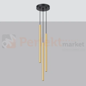 Lampa wisząca PASTELO złoty połysk 3xG9 SL.1197 Sollux Lighting